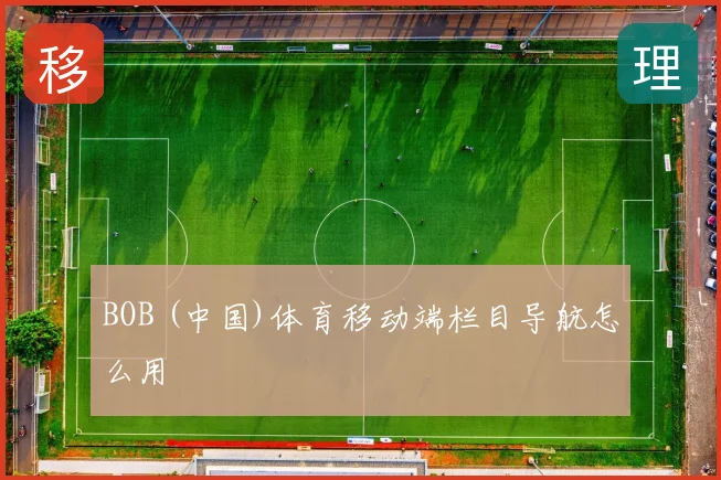 BOB (中国)体育移动端栏目导航怎么用